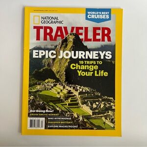 National Geographic Traveler magazine April May 2017 paperback
